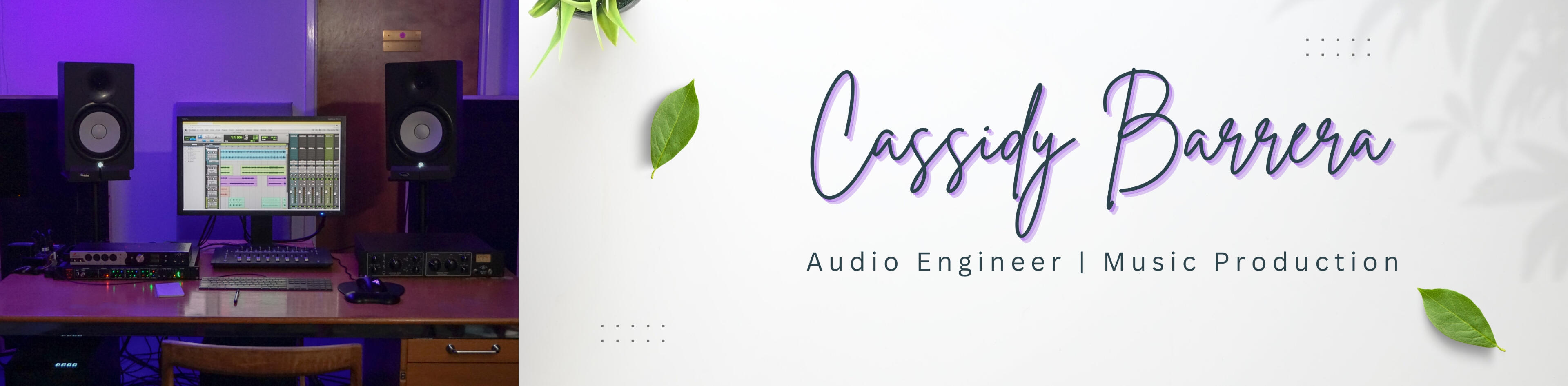 Cassidy Barrera Banner